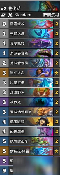 《爐石傳說》暗月馬戲團進化薩怎麼搭配 進化薩卡組搭配攻略