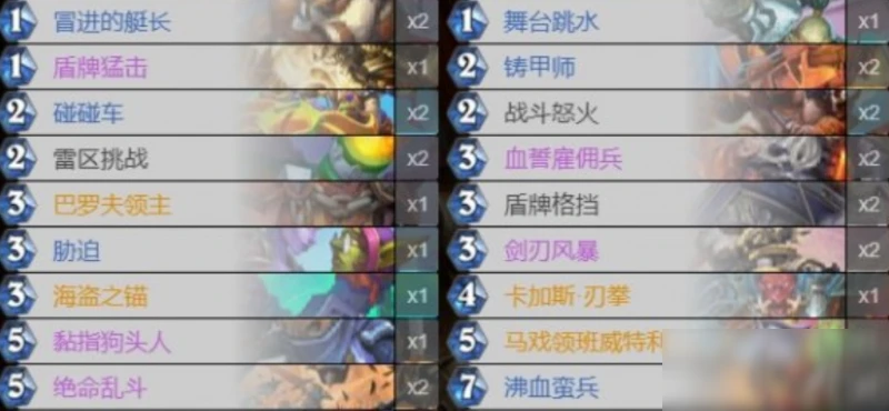 《爐石傳說》馬戲團雙神防戰卡組推薦 馬戲團雙神防戰卡組哪個好