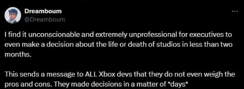 關閉Xbox工作室疑似是倉促決定 網友:既不專業又冷血