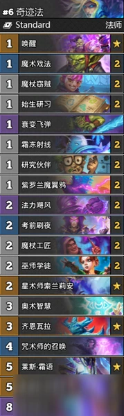 《爐石傳說》通靈學院T2奇蹟法基礎卡組介紹 通靈學院T2奇蹟法基礎卡組怎麼樣