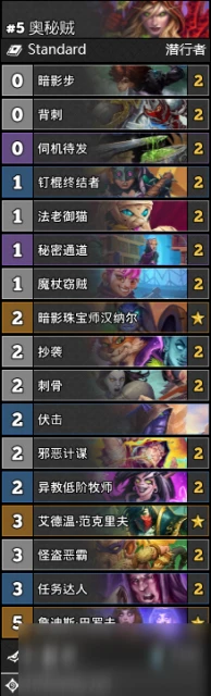 《爐石傳說》10月奧秘賊卡組介紹 2020奧秘賊怎麼玩