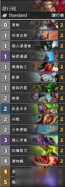 《爐石傳說》通靈學院潛行賊穩定卡組怎麼樣 潛行賊穩定卡組介紹