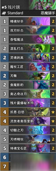 《爐石傳說》通靈學院T1殘片瞎怎麼樣 卡組搭配推薦