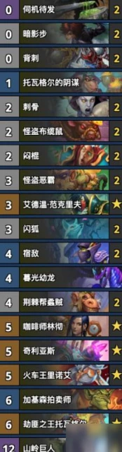 爐石傳說標準傳說高分段卡組怎麼搭配 高分段卡組搭配攻略