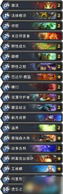 爐石傳說雙龍德卡組怎麼搭配 雙龍德卡組搭配攻略