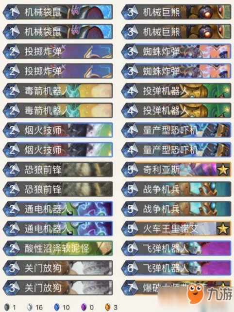 爐石傳說暗影崛起機械卡組怎麼選 機械卡組推薦