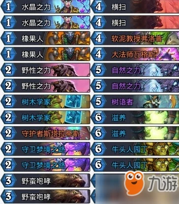 爐石傳說樹人德卡組怎麼搭配 樹人德卡組搭配攻略