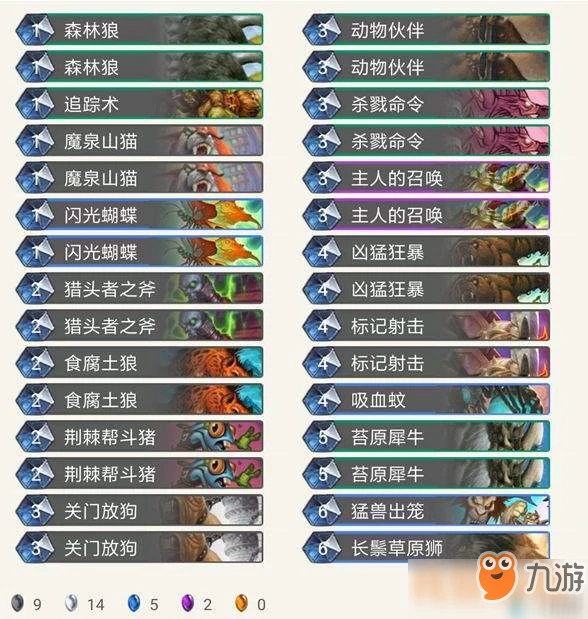 爐石傳說暗影崛起九職低價卡組怎麼搭 九職低價卡組推薦