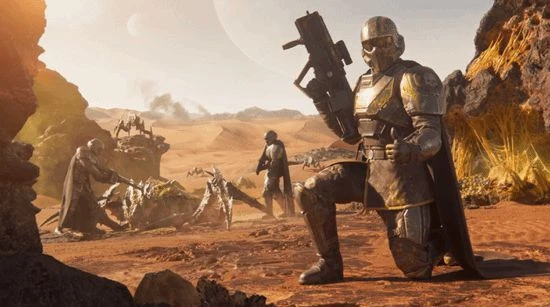 真做出來了？《地獄潛者2》曬疑似「差評」圖案披風