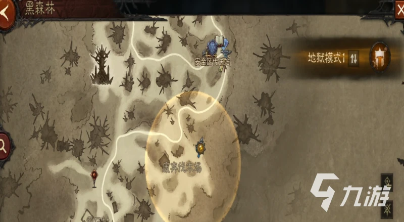 暗黑破壞神不朽黑森林隱秘遺蹟 黑森林隱秘遺蹟在哪找