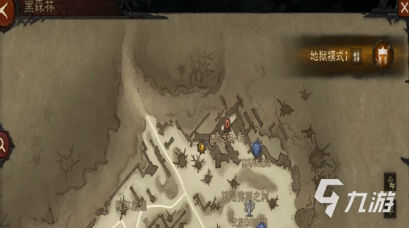 暗黑破壞神不朽黑森林隱秘遺蹟 黑森林隱秘遺蹟在哪找