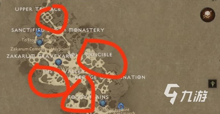 暗黑破壞神不朽橙怪在哪刷 橙怪刷新點介紹