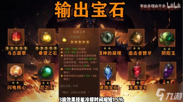 《暗黑破壞神不朽》國際服傳奇寶石效果視頻講解