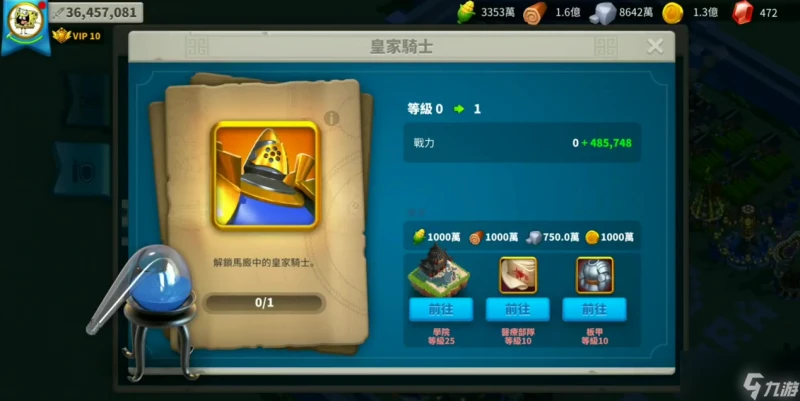 萬國覺醒科學家有什麼用