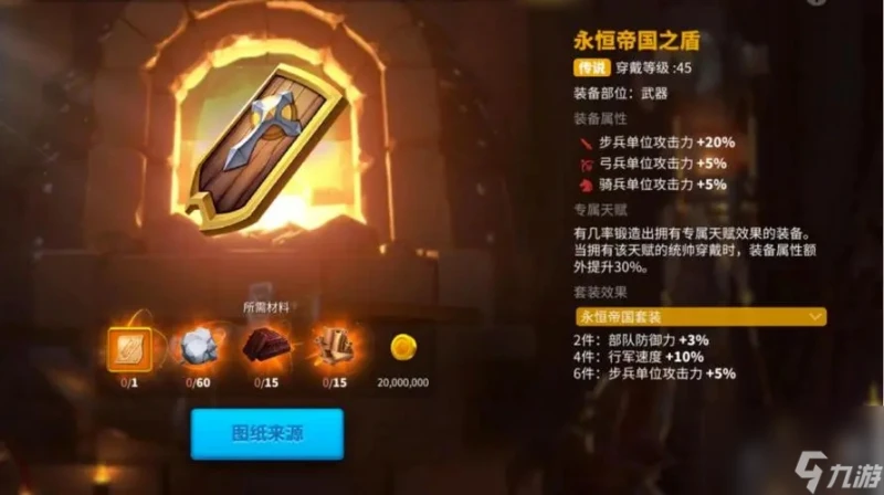 萬國覺醒永恆帝國套裝怎麼獲取