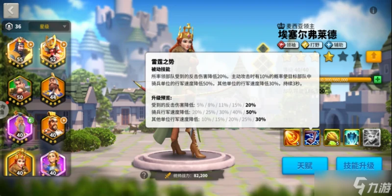 《萬國覺醒》埃塞爾技能怎麼樣 埃塞爾技能介紹