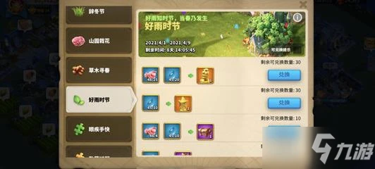 《萬國覺醒》好雨時節換什麼東西好  好雨時節兌換哪個好