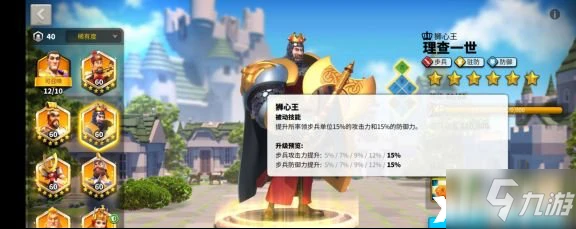 萬國覺醒理查一世怎麼樣 屬性圖鑑分享