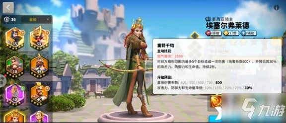 萬國覺醒埃塞爾弗萊德怎麼樣 屬性圖鑑分享