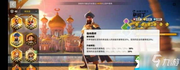 萬國覺醒薩拉丁怎麼樣 屬性圖鑑分享