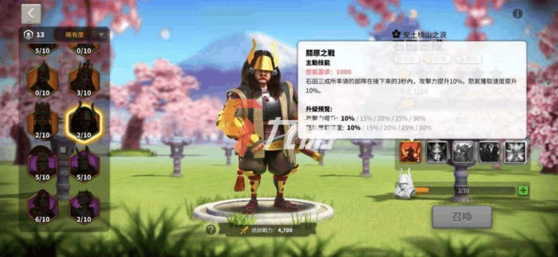 萬國覺醒石田三成值得培養嗎 武將強度分析