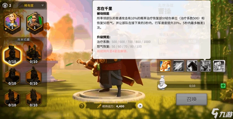 萬國覺醒第一個英雄選誰 萬國覺醒前期強勢英雄推薦