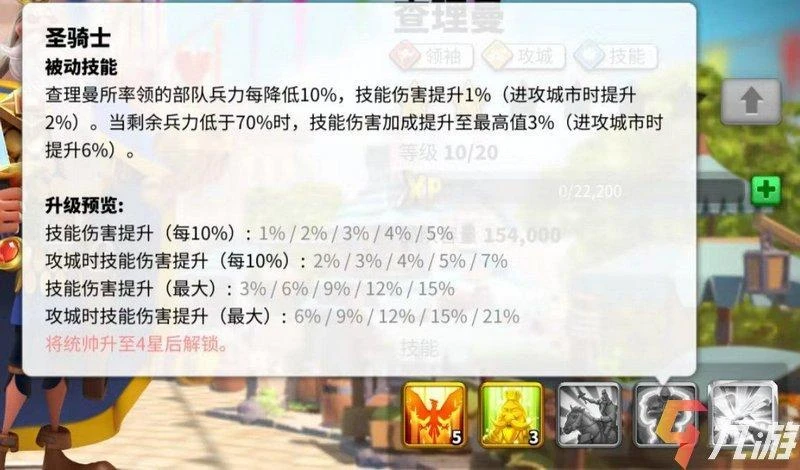 萬國覺醒查理曼攻略 ​查理曼一世加點與搭配