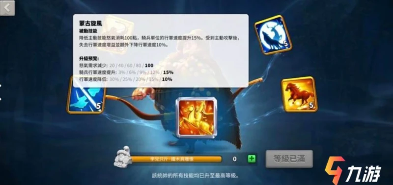 萬國覺醒鐵木真技能介紹 技能強度如何