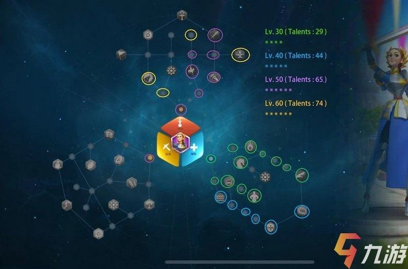萬國覺醒採集武將天賦配置 常用採集武將天賦加點圖