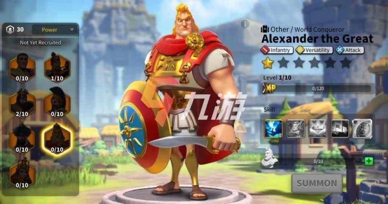 萬國覺醒亞歷山大大帝怎麼樣 技能強度分析與常用搭配介紹