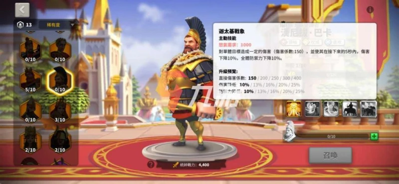 萬國覺醒漢尼拔巴卡怎麼加點 天賦加點推薦與技能解析