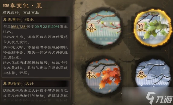 《三國志戰略版》季節系統介紹