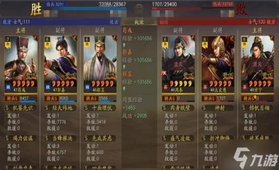 《三國志戰略版》SP荀彧五謀臣測試小結