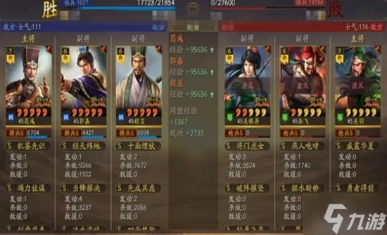 《三國志戰略版》SP荀彧五謀臣測試小結