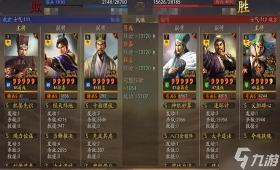 《三國志戰略版》SP荀彧五謀臣測試小結