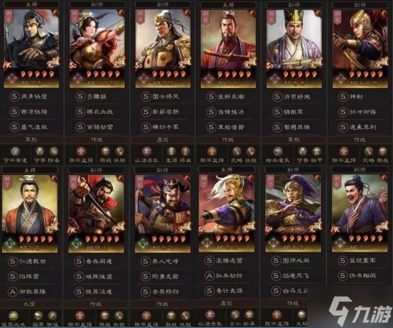 《三國志戰略版》PK賽季最強共存陣容推薦