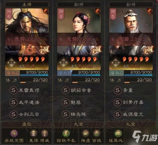 《三國志戰略版》張角蔡文姬華佗群盾陣容介紹