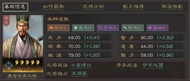 三國志戰略版決水潰城戰法適合哪些武將 決水潰城戰法分析