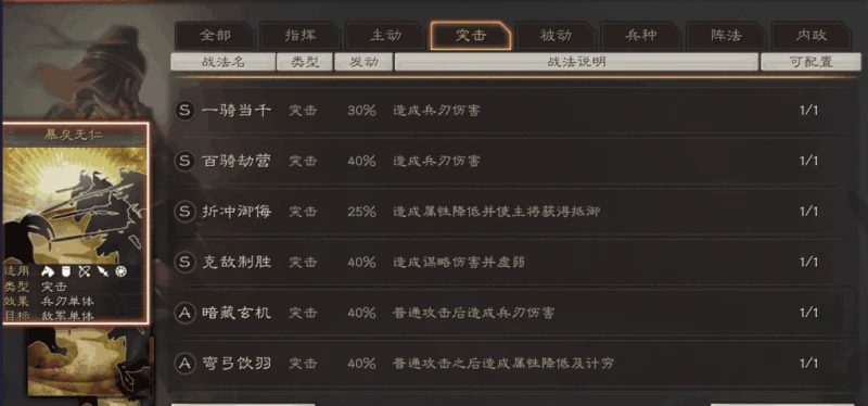 三國志戰略版戰法是什麼 戰法的類型作用