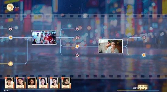 《美女，應接不暇》：好感度系統影響結局