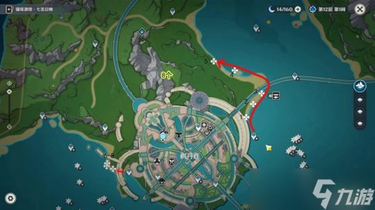 原神 楓丹—海露花收集路線 120個