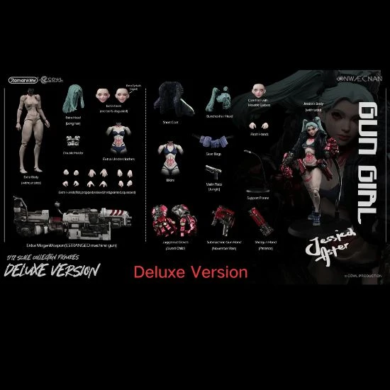 《邊緣行者》「瑞貝卡」手辦：槍炮少女瘋癲可愛