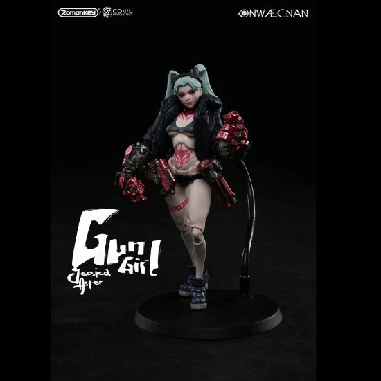 《邊緣行者》「瑞貝卡」手辦：槍炮少女瘋癲可愛