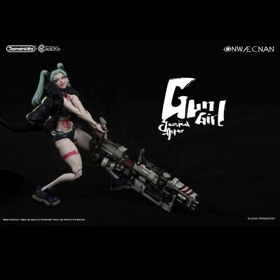 《邊緣行者》「瑞貝卡」手辦：槍炮少女瘋癲可愛