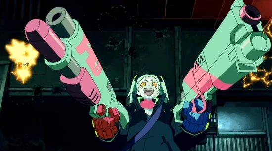 《邊緣行者》「瑞貝卡」手辦：槍炮少女瘋癲可愛