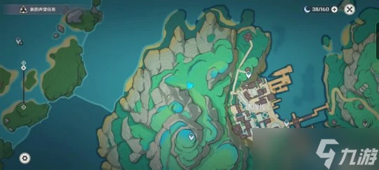 原神 沉玉谷上谷遺瀧埠左上珍貴寶箱