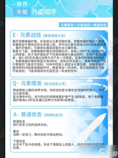 原神 V4.6攻略·角色攻略   萊依拉培養攻略