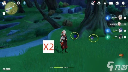 原神 V4.6攻略   蒙德特產鉤鉤果 40個 全圖高效採集路線