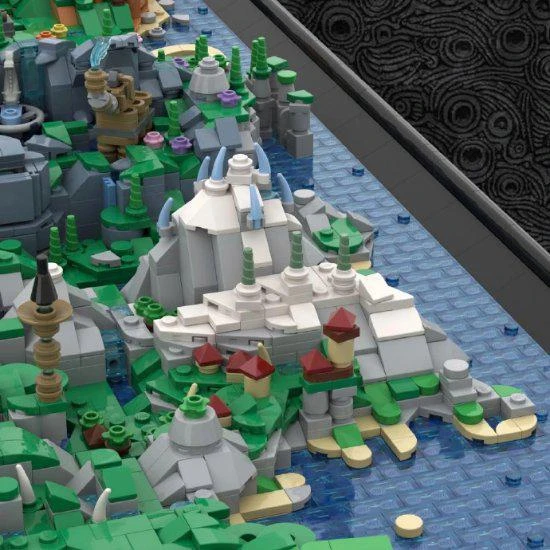 樂高大神！玩家用樂高積木自製《曠野之息》世界地圖