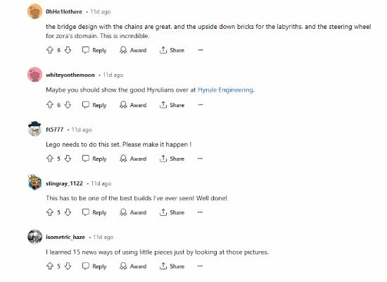 樂高大神！玩家用樂高積木自製《曠野之息》世界地圖